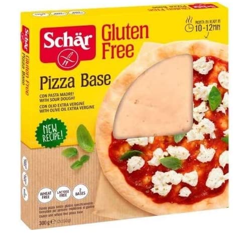 Base Pizza Sin gluten 2 unidades de Schar PACK 3UNIDADES