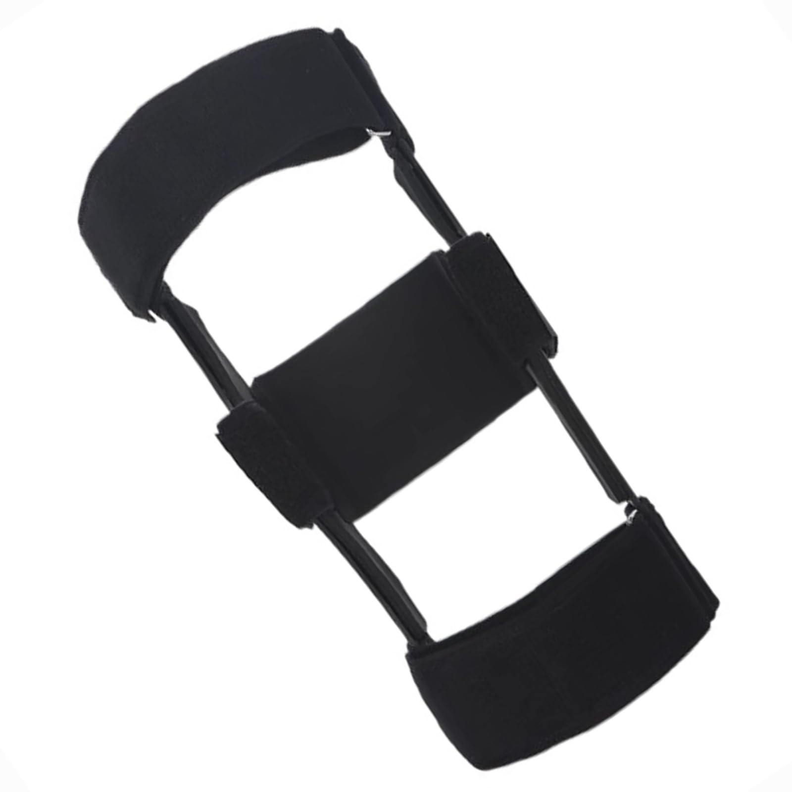Genérico Ortesis de Rodilla Fija, Rodillera de hiperextensión con Correa Fija y Forro Suave antidesgaste, for Dolor de Rodilla Medial y Lateral(L)