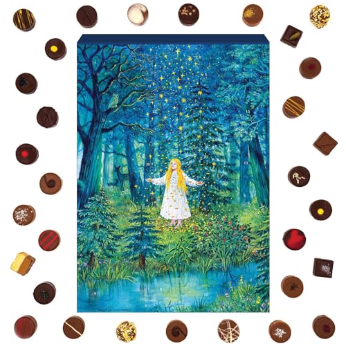 Pralinen Adventskalender 2025: Die süßeste Art, dich auf Weihnachten einzustimmen 14 Hallingers Sternmädchen Märchen - Pralinen-Adventskalender hoher Qualität handgemacht abwechslungsreich ohne Alkohol hochwertige Verpackung (Box) - Geschenkideen Weihnachten & Geschenke Adventskalende