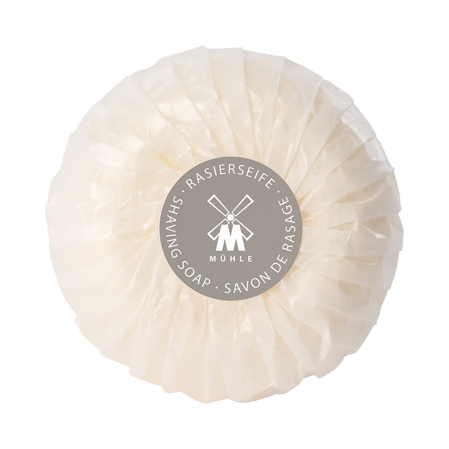 MÜHLE Kit de savon à raser - Bol en bois avec savon à raser - Aloe Vera pour peaux sensibles - Végétalien, doux et nourrissant - 65 g
