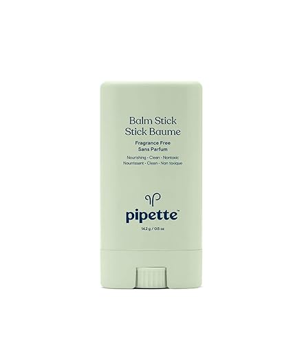 Pipette Bálsamo para bebés en barra para piel seca y agrietada, sin desorden, fácil aplicación, ultrahidratante, bálsamo para pañales, perfecto para