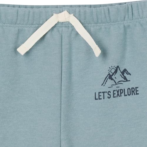 Image of Gerber baby-boys Baby Boys Toddler 2-piece Fleece Sweatshirt and Jogger Set