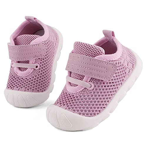 Image of Baby Shoes Boys Girls First Walkers Cute Animals Toddler Sneakers Prewalkers Rubber Sole