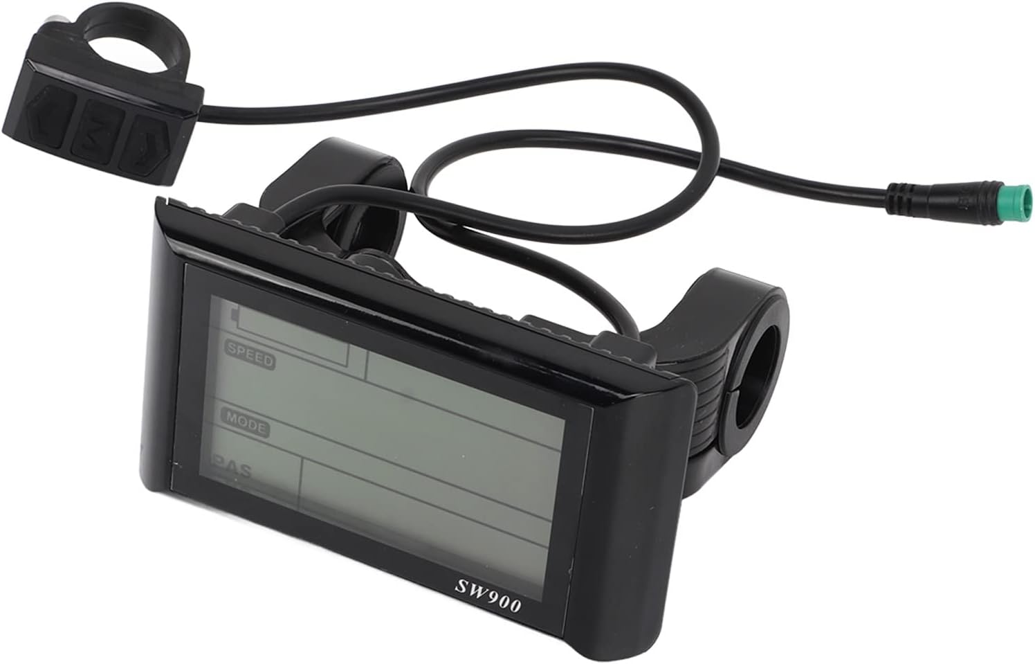 VBESTLIFE Escooter LCD Display Meter, 24V 36V 48V 60V SW900 Panel LCD Meter with 5 Pin Interface for Electric Scooter