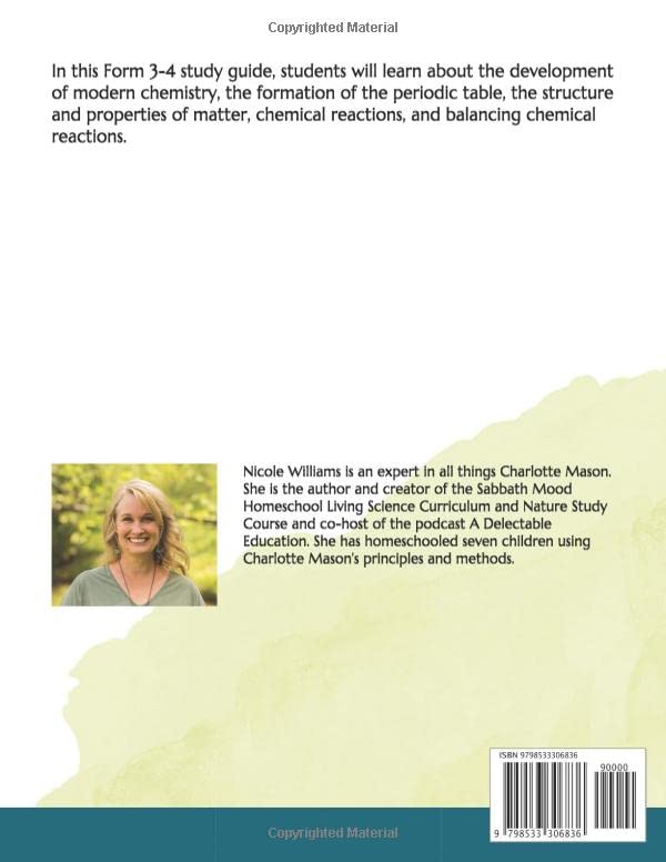 SMH Form 3 Chemistry: Accompanying the book The Mystery of the Periodic Table by Benjamin Wiker (SMH Living Science Form 3-4 Guides (Grades 7-9)) - Image 2