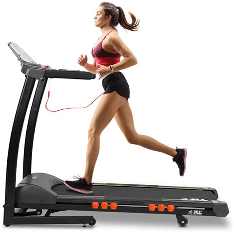JLL S300 Digital Folding Treadmill, 2022 New Generation Digital Control 4.5HP Motor, 20 Incline Levels, 0.3km/h - 16km/h, 15 Professional Programs, 2-Year Parts & Labour, 5-Year Motor Cover… Cover