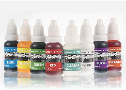 Amazon.com : Airbrush Food Coloring Set Gluten Nut & Lactose Free ...