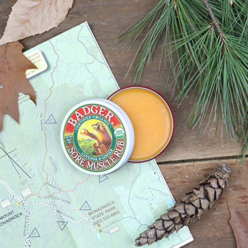 Sore Muscle Rub, Cayenne Pepper And Ginger, Organic Sore