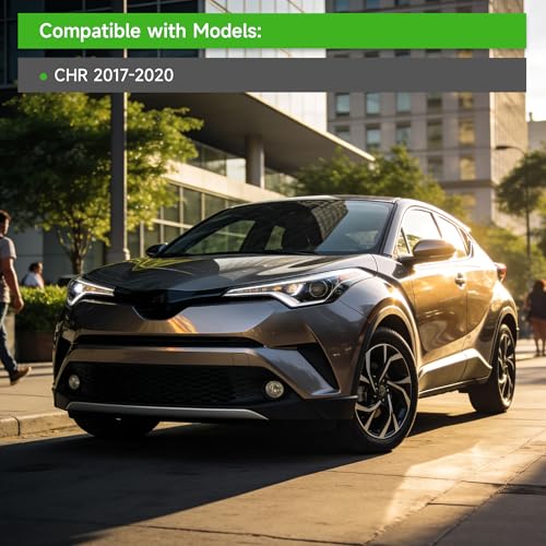Image of munirater Side Window Visors Deflectors Rain Guard Replacement for 2017-2020 Toyota C-HR CHR