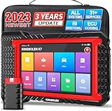 🛠️【31+ Tägliche Nutzung Reset Services】 KINGBOLEN K7 obd2 diagnosegerät bluetooth bietet 31+ täglich genutzte Reset-Dienste für die Mechaniker und Autobesitzer in der Werkstatt, wie z.B.: Öl, Bremsen, SAS, DPF Reset, IMMO-Reset, Injektor-Codierung,Sitz-Kalibrierung,A/F-Match, und usw.【HINWEIS】: Spezifische Funktionen können bei verschiedenen Fahrzeugen variieren, bitte bestätigen Sie die Kompatibilität über 🚘Kblofficial@163.com.