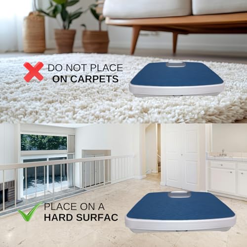 Image of Dr. Care Mechanical Weighing Scale for Body Machine for Body Weight, with 130 kg Maximum Weight Capacity, Color: Blue