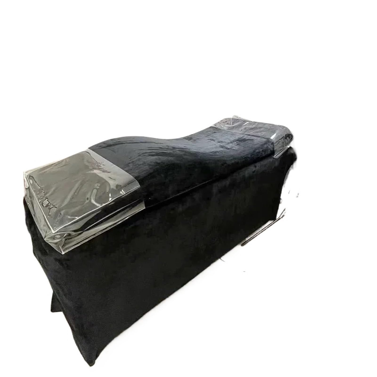 Matelas Table De Massage Surmatelas et couvre-lit for cils, coussin ergonomique incurvé for table de massage, matelas for cils for salon de beauté Coussin Massage(Bed Cover PVC Set,180x60 cm)