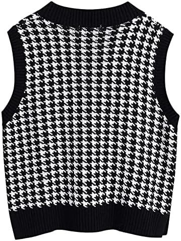 Gilet Donna Con Stampa E Scollo A V - Senza Maniche, Cotone 100% - Foto 8