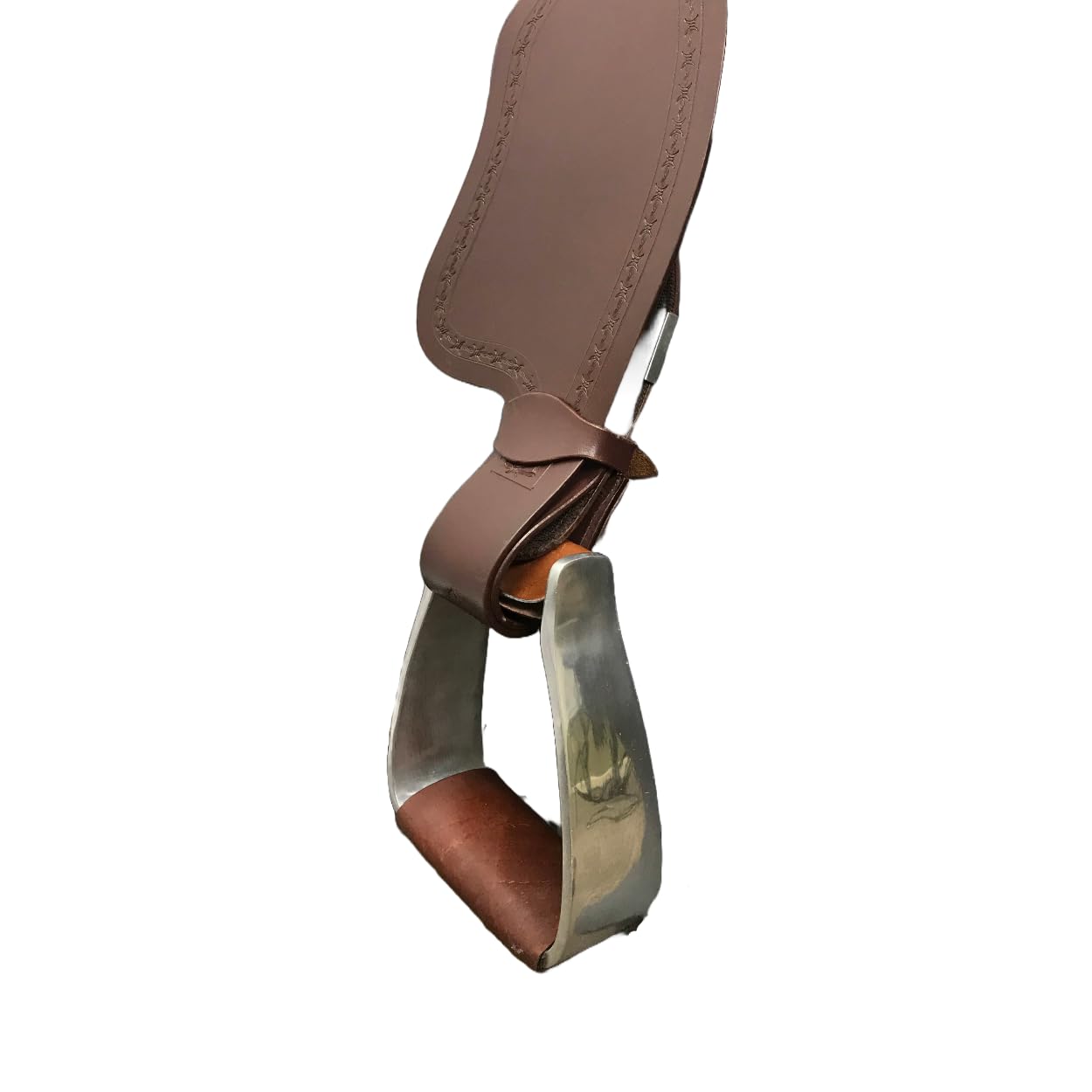 Étriers Western Adultes En Aluminium Gravé – 2,7 Pouces, Noir (Craft By Universal)