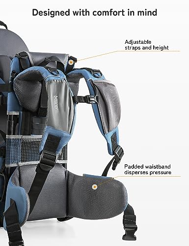 besrey-Baby-Backpack-Carrier-for-Hiking-Toddler-Backpack-Carrier-Child-Carrier-Blue