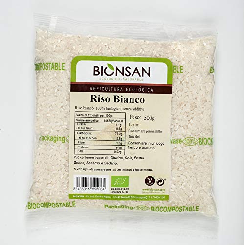 Arroz Blanco Redondo Bio 500 g