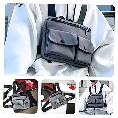 Bolso de pecho para actividades con gran capacidad y diseño práctico para el día a día 5