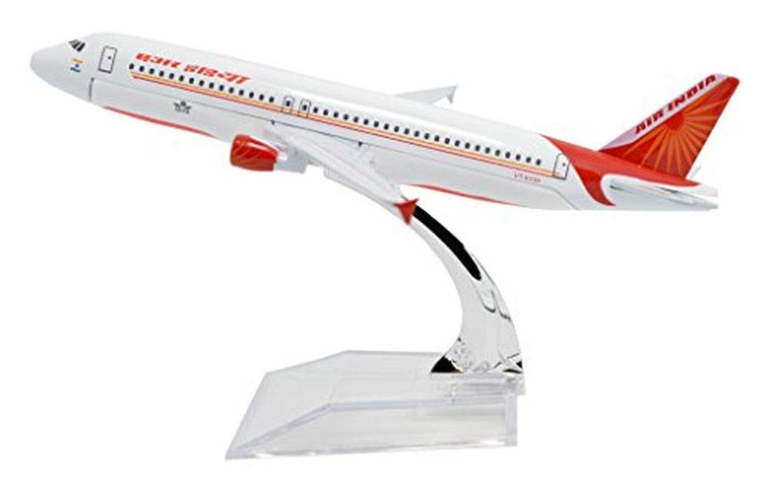 TANG DYNASTY(TM) 1:400 16cm Air Bus A320 Air India Metal Airplane Model Plane Toy Plane Model