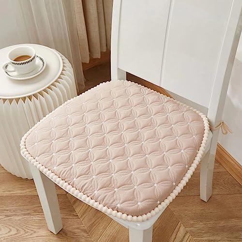 Coussins De SièGe De Chaise De Salle à Manger, Galette De Chaise 45x45 Lot De 6, Coussin De Galette De Chaise pour Table et Chaise De Salle à Manger avec...