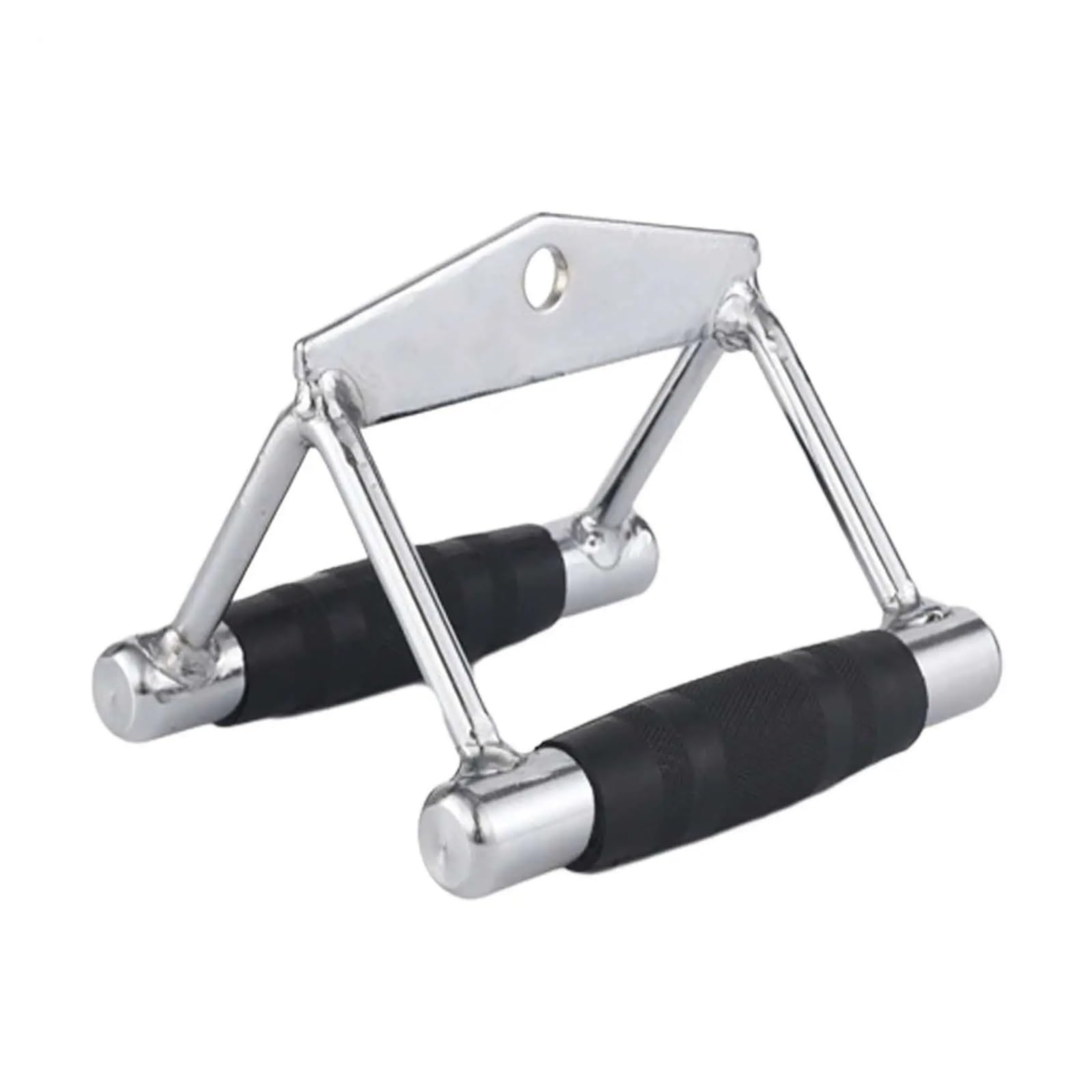 Pull Up Bar Maniglia a Doppia D, Attacco for Accessori for Macchine con Cavo a Barra Dritta, Barra a V for LAT Pull Down for Allenamento con i Pesi(Style A)