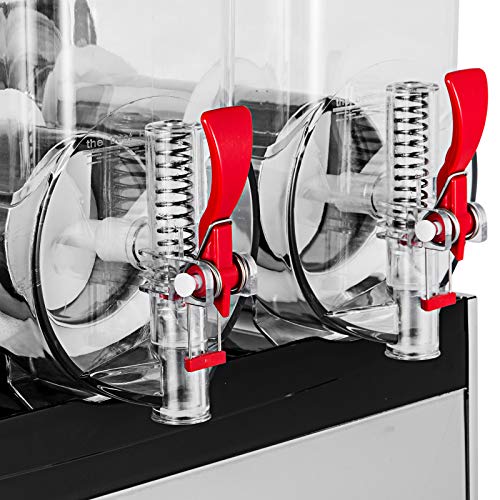 Moracle 3 x 15L Slusheis Maschine 500W/600W Slush Maker kommerziell Slush Ice Machine Slush Eismaschine Frozen Drink (3… – Bild 7