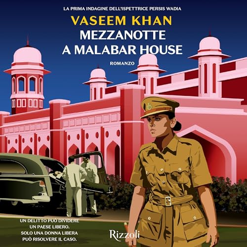 Mezzanotte a Malabar House Audiolivro Por Vaseem Khan, Luigi Maria Sponzilli - traduttore capa