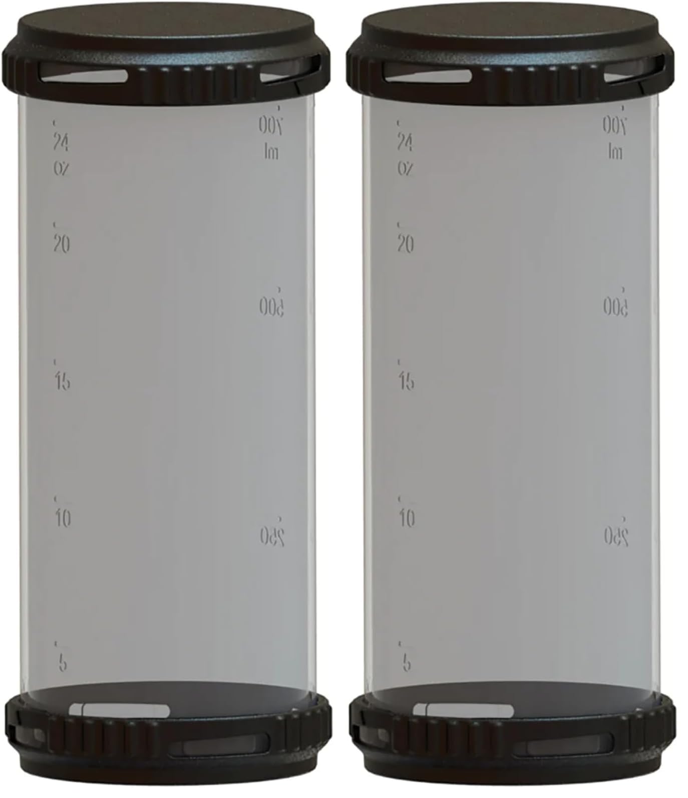Couvercle DE BUYER pour Le Tube 0.75 L noir lot de 2 l'excellence de la conservation