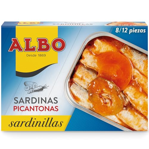 Albo Sardinillas, Sardina Pilchardus, Picantonas, 138g