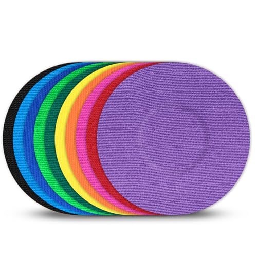 SafStk Libre 3 Plus Sensor Covers Waterproof 40Pack Flexible Adhesive Patches for Libre 3 & Plus Hypoallergenic & Latex-Free CGM Tape 15 Day Protection Multi-Colors
