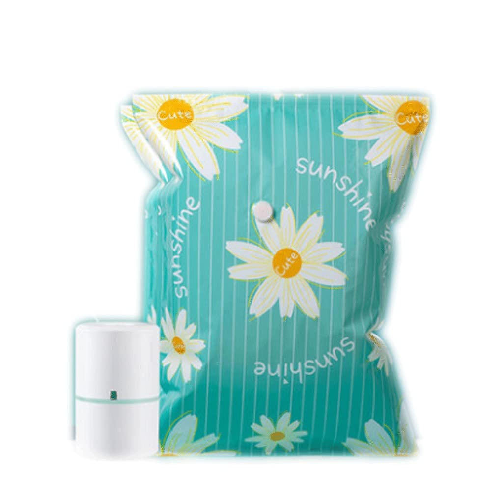 Bolsas de Ahorro de Espacio Bolsas de Sellado al vacío para Almacenamiento de Ropa con Bomba eléctrica Buena protección para Traje, Vestido, Chaqueta y Abrigos (Paquete de 2 pequeños)