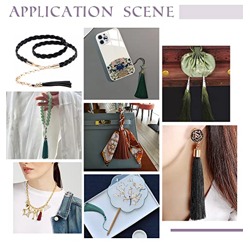 Ph Pandahall 3.3"~3.5" Long Faux Leather Tassel, 30Pcs Keychain Tassels 30 Colors Faux Suede Tassel Pendants Keychain Tassels With Loop For Keychain Cellphone Straps Diy Earring Jewelry Making #TOP3