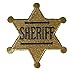 Produktbild Western & Country Themed CDX Sheriff Badge PATCH - Officially Licensed Original Artwork, 2.75" x 3", Iron-On / Sew-On Embroidered Patch