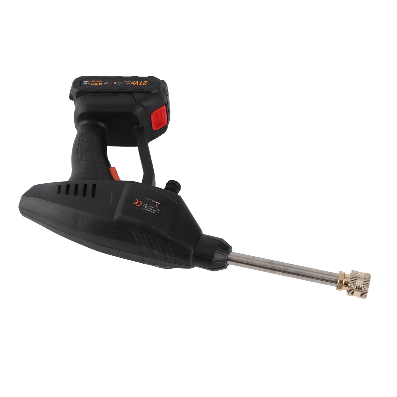 HUIOP Idropulitrice Portatile,Idropulitrice Cordless, Idropulitrice Portatile 120PSI Portatile con Batteria e Caricatore 24V 7500mAhIdropulitrice Elettrica Batteria Ricaricabile per Lavare Auto,