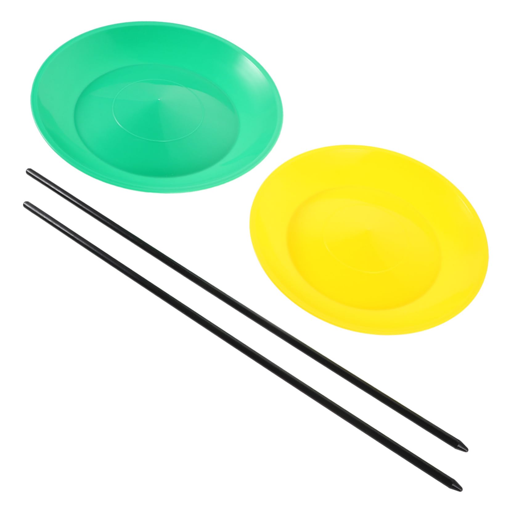 Circus Performance Accessory Juggling Pins Spinning Plate Set Juggling Skill Development for Boys and Girls
