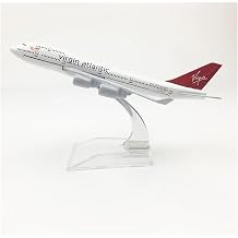 Airplane Model 1400 For Virgin Atlantic Boeing 747 Metal Finished Airplane Model Aircraft Model With Stand Exquisite Collection Gift