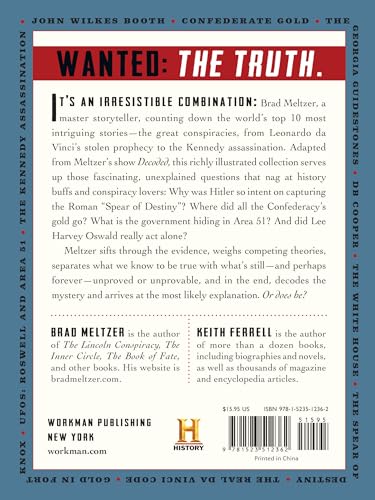 Workman 9781523512362 The 10 Greatest Conspiracies Of All Time: Decoding History'S Unsolved Mysteries thumb #1