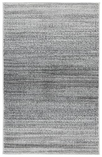 Tapete SAFAVIEH Adirondack 2'6" x 4' Gris y Marfil miniatura 3