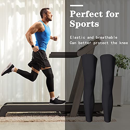 Skylety Compression Leg Sleeve Full Length Leg Sleeves Sports Cycling for Men Women, Running, Basketball4