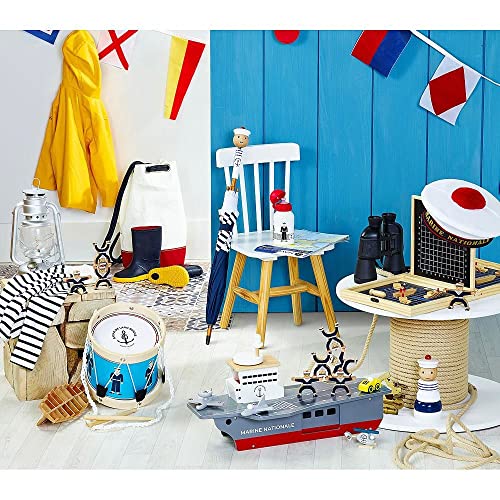 Juego de apilar de madera VILAC Sailors Marine Nationale para niños 5