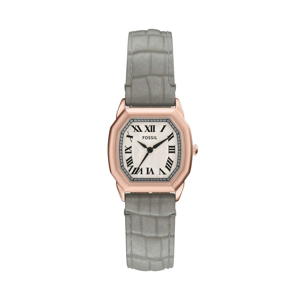 Fossil Harlow Watch for Women, Quartz Three Hand Movement with Stainless Steel or Leather Strap