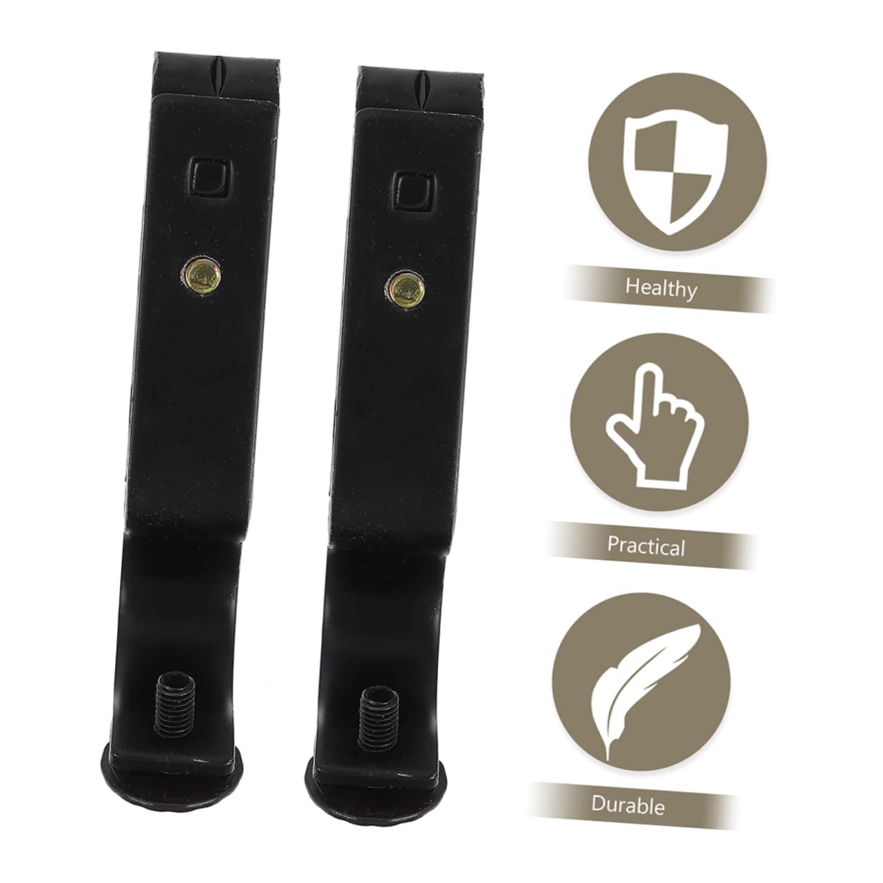 ABOOFAN 10pièces Supports de Tringle à Rideaux Muraux Résistants pour Installation Facile et Stable de Tringles