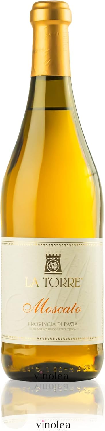 18 x La Torre Moscato Italienischer Weißwein lieblich + 1 x Vinolea GRATIS (18 Flaschen)