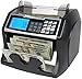 Royal Sovereign High Variable Speed Money Counting Machine, with UV, MG, IR Counterfeit Bill Detector & Front Loader (RBC-4500), Black and Silver