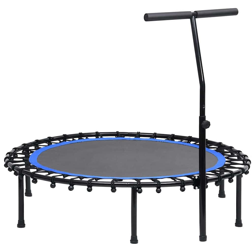 vidaXL Trampolina fitness z uchwytem, 122 cm