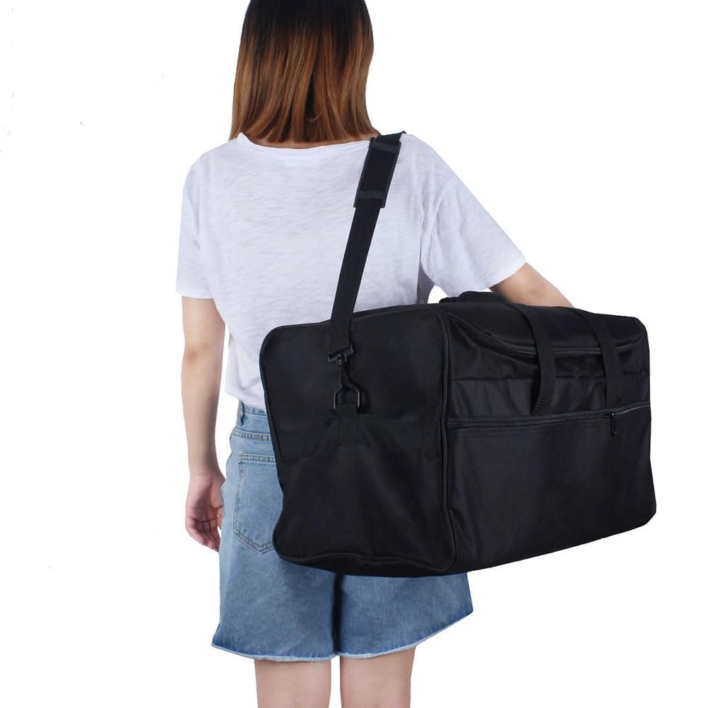 ibasenice Borsa Per Batteria Resistente 20.59X12.99X12.80In Custodia Per Tamburo E Cajon Con Manico Tracolla Regolabile Protezione Imbottita Per Strumenti Musicali E Bacchette