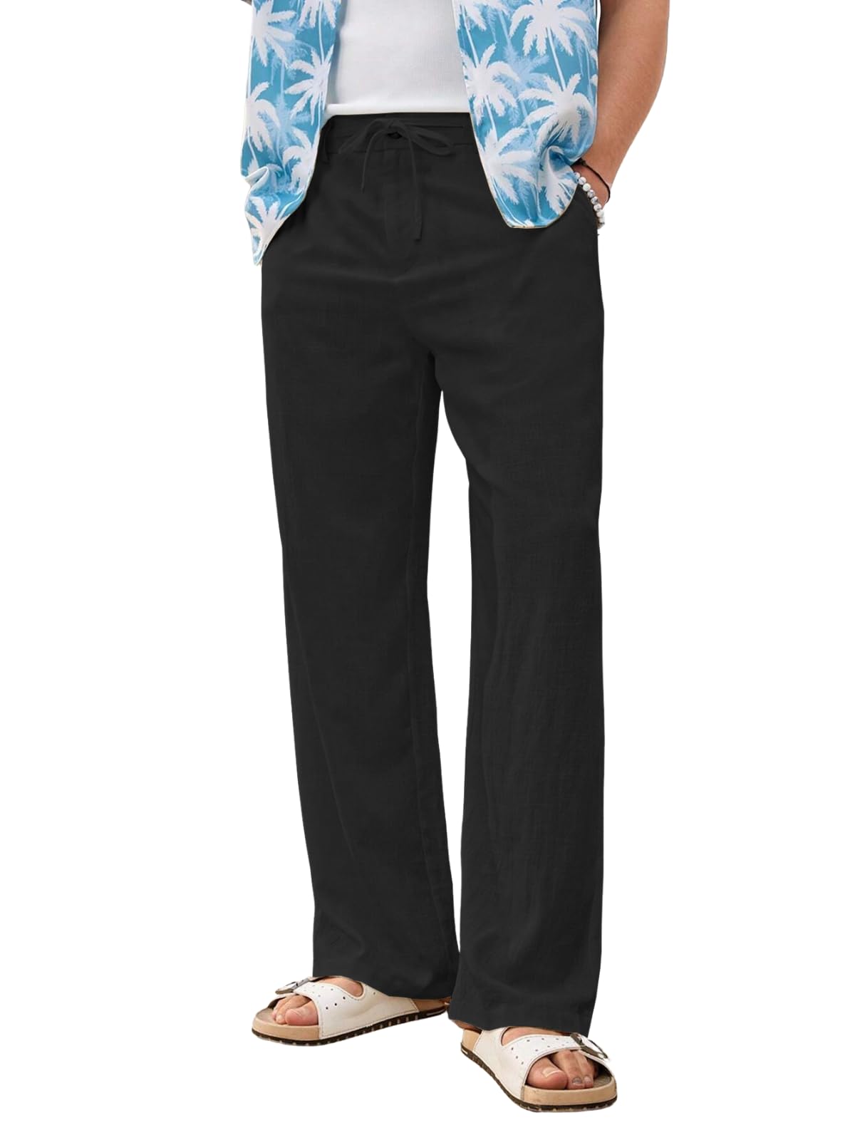 greciilooks Trouser Pant for Men | Loose Fit Man Track Pants | Formal Causal Regular-picture-47