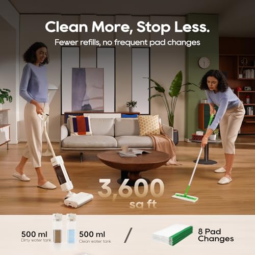 dreame FloorX 110 Plus Wet Dry Mop, Cordless Wet Dry Cleaner, Eletric Mop - image 7