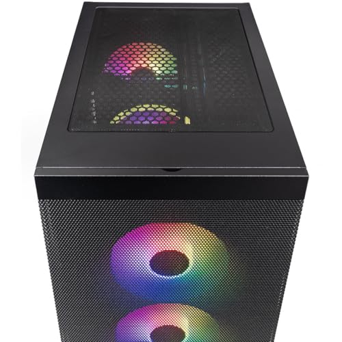 Image of Skytech Gaming Nebula 2 Gaming PC, Intel i5 14400F 2.5GHz, NVIDIA RTX 5050 8GB, 1TB NVMe SSD, 16GB DDR4 RAM 3200, 650W Gold PSU, Wi-Fi, Win 11, Desktop