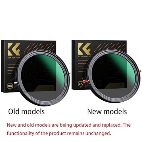 Image of K&F Concept Variable Fader ND2-ND32 ND Filter and CPL Circular Polarizing Filter 2 in 1 NO X Spot Aluminium Alloy Frame for All Camera Lens (49MM)