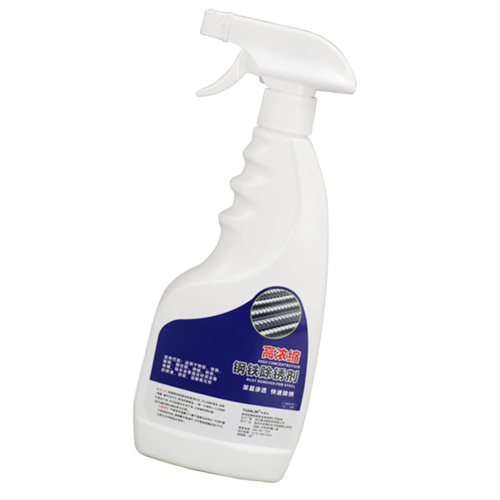 Nawwgy High Performances Rusts Remover Sprays Effective Steel Rusts Dissolver Quick Action Formulas Powerful Rusts Remover 500ML Steel Rust Remover